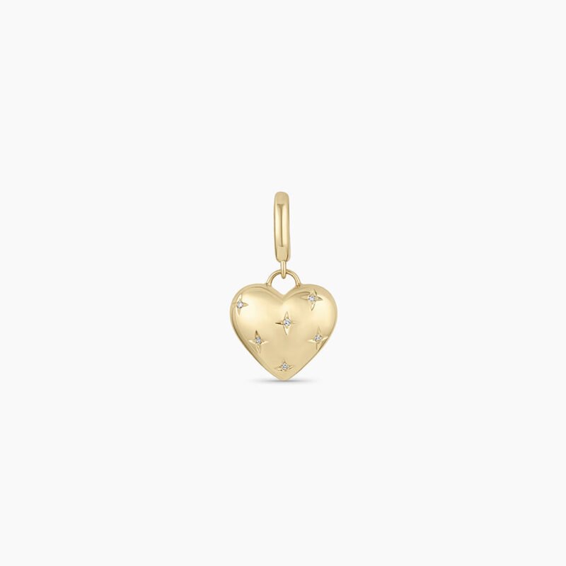Diamond Heartful Charm